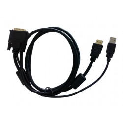  HDMI Conecte el cable DVI Cable Con táctil para 669GL-70 Series, la serie 869GL-80